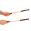Premium Black Bamboo Drumsticks: Smooth Balanced Portable Design 1