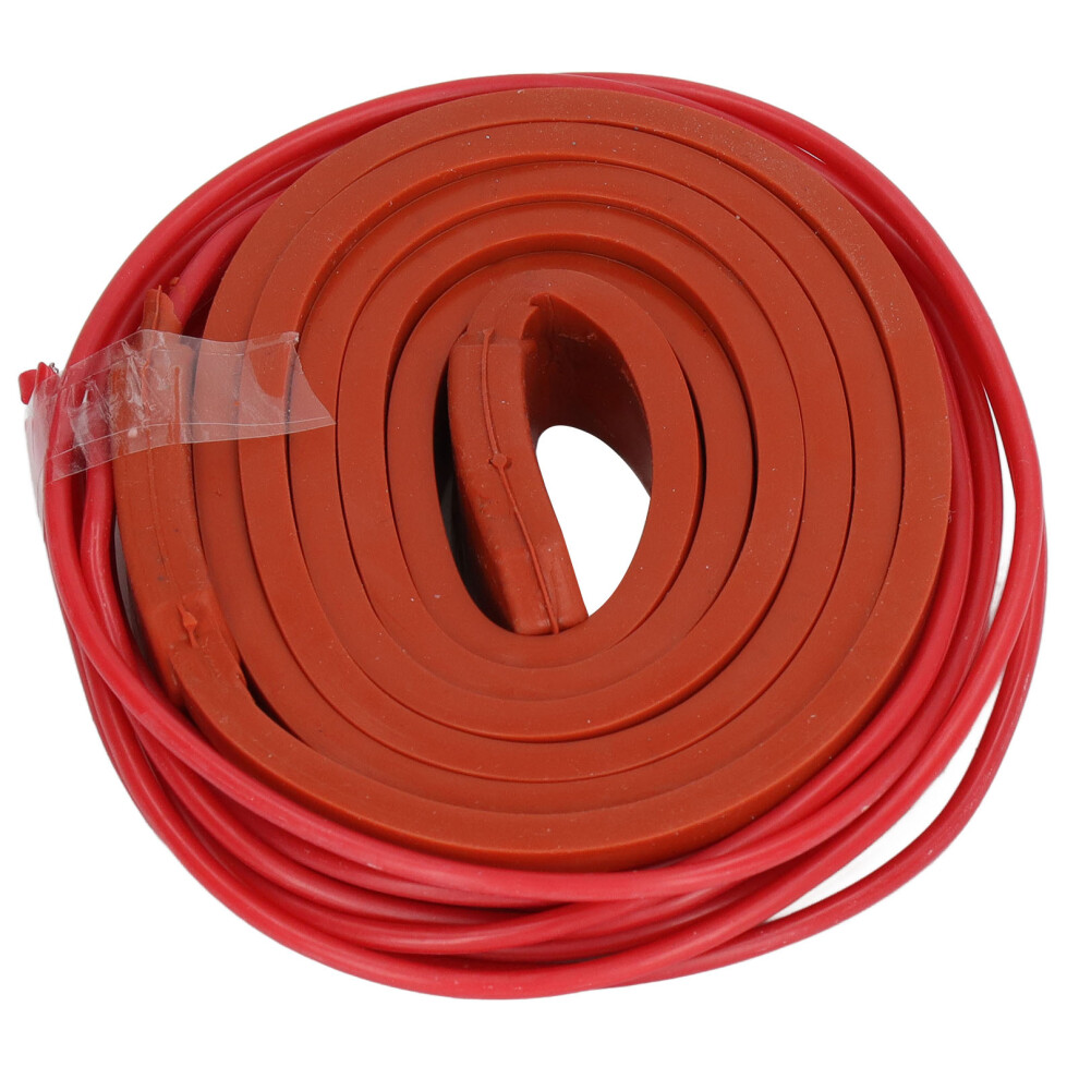 Flexible Silicone Heating Belt 80W Waterproof Warmer DC24V Self Regulating