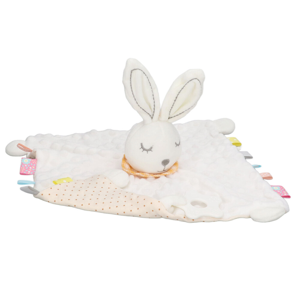 Baby Bunny Security Blanket Chewable 31x35x16cm for Ages 0+
