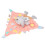 Baby Elephant Snuggle Blanket - Odorless Soft Tactile Teether 35x35cm 13