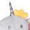Baby Elephant Snuggle Blanket - Odorless Soft Tactile Teether 35x35cm 8