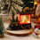 Elegant Santa Snowman Riding A Train Figurine-elder Painted 7