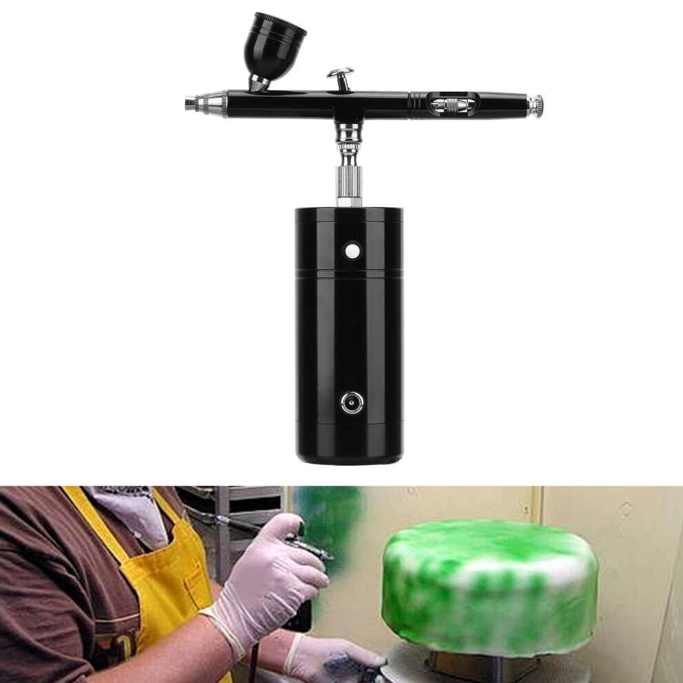 Cordless Rechargeable Airbrush Kit, Aluminum Alloy, 8.4V 700Mah 9361356594157