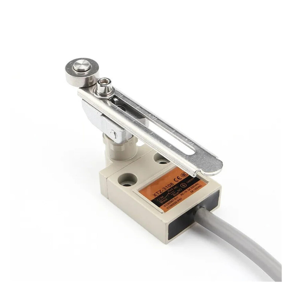 Xtz-3108 Ip67 4-Wire Roller Lever Plunger Limit Switch Spdt No/Nc Copper Wire 3M 9067246417925