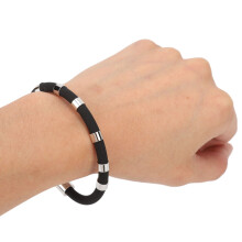 Durable Silicon Anti Static Bracelet with 8 Loops for Winter Activities