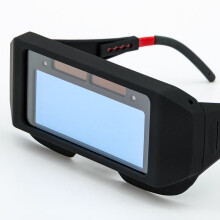 Automatische Dimmbare Schweißbrille mit klarem Blick, PP-Kunststoff, elastischer Kopfband