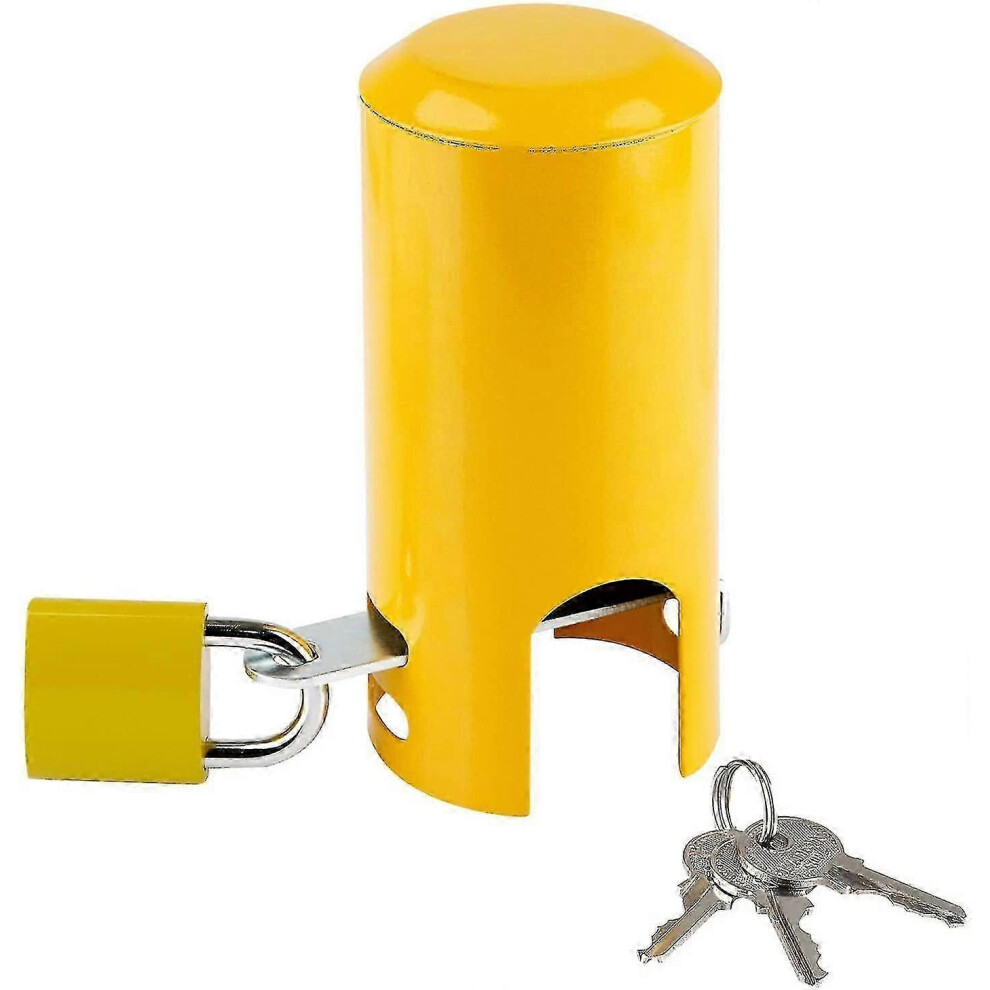 Kikidex (As Show, One Size) Water Faucet Lock Hose Tap Faucet Lock Anti-Theft Child-Proof Metal Faucet Protection Cover