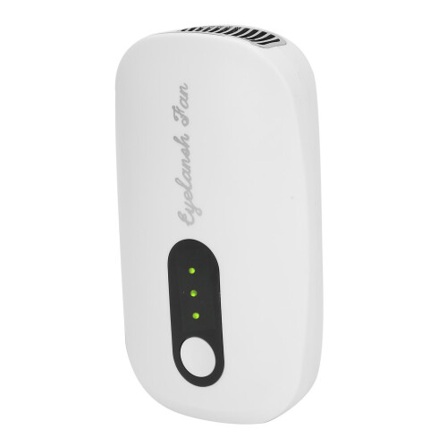 (White) Mini USB Oplaadbare Wimperlijm Droger Fan Wit 2
