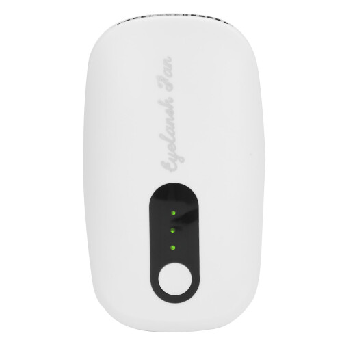 (White) Mini USB Oplaadbare Wimperlijm Droger Fan Wit 1
