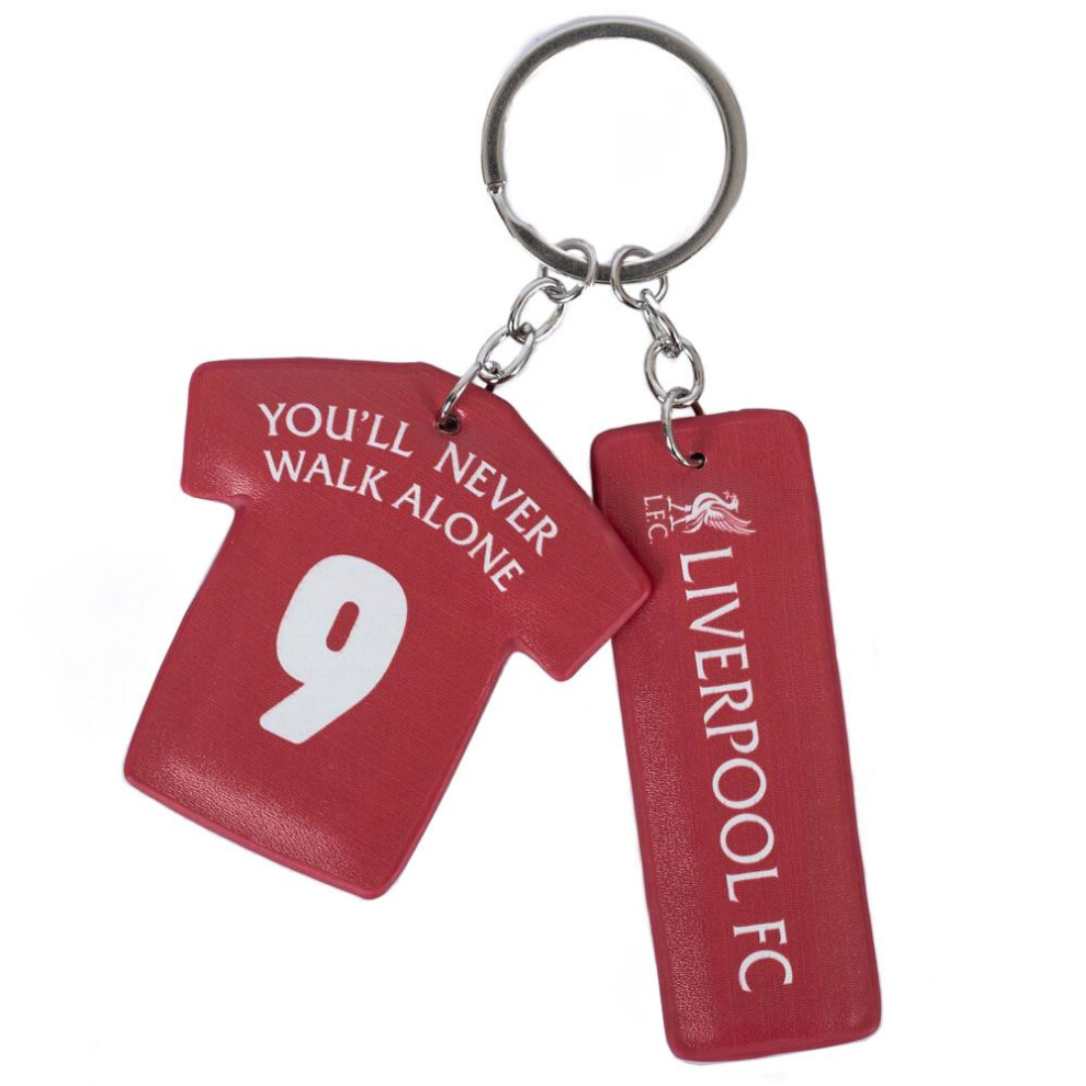 Liverpool Fc Charm Keyring Silver