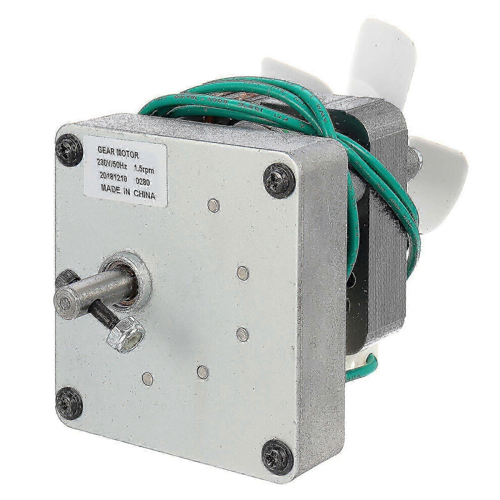 Kikidex (As Show, C) Replacement Auger Motor Fits Pit Boss/Traeger/Z-Grills Pellet Stoves Bbq Grills
