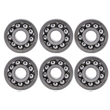 6Pcs Selbstausrichtende Kugellager Zweireihig