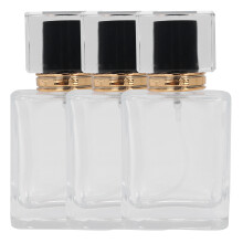 (Black) 50ml Nachfüllbare Glasparfumflasche Sprüher Transparent, Pink