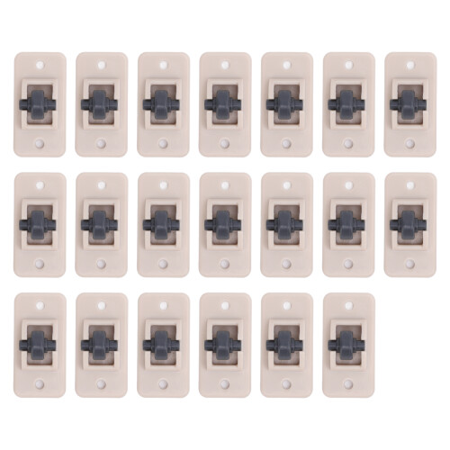 20Pcs Mini Selbstklebende Caster Räder Nicht