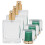 (Green) 50ml Glass Perfume Bottle Refillable Atomizer Makeup Container Green 4