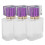 (Purple) 50ml Glass Perfume Bottle Refillable Atomizer Makeup Container Green 4