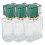 (Green) 50ml Glass Perfume Bottle Refillable Atomizer Makeup Container Green 2