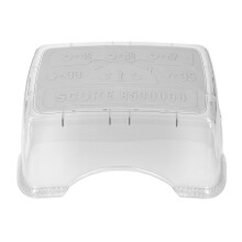 Toilettenhocker, rutschfest, transparent, PET,