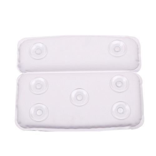 Bath Pillow, Headrest and Neck Support, Thick Large 2 Panel Design, Waterproof, 7 Strong Suction Cup 2