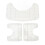 Toilettenhocker, tragbarer Hockhocker, 6
