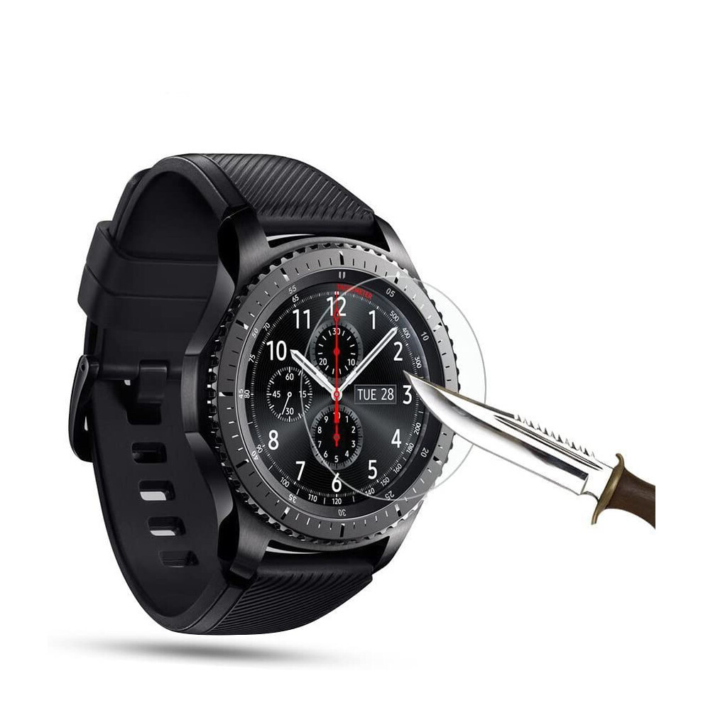 (5-Pack) Gear S3 Tempered Glass Screen Protector, For Samsung Gear S3 Frontier / Classic Smart Watch 9183899243039
