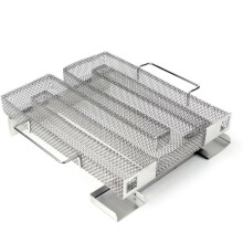 Cold Smoke Generator 22.5x21x5cm Smoking Smokehouse Fine Steel BBQ Smoker Accessories