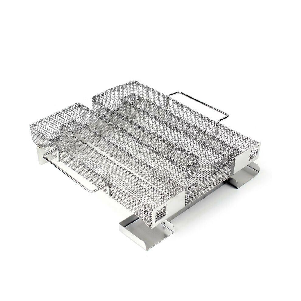 Cold Smoke Generator 22.5x21x5cm Smoking Smokehouse Fine Steel BBQ Smoker Accessories-image-OPC-PMHCMP9-NEW