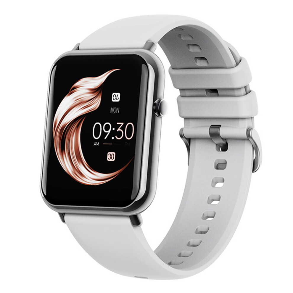 Women's Fitness Tracker Watch Ip67 Waterproof, 1.69 Inch Hd Full Touchscreen Fitness Watch Tracker Silver 9183899244074