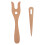 Fork Type Wooden Knitting Tools DIY Weaving Tools for Bracelet Necklace Braided Tools 1