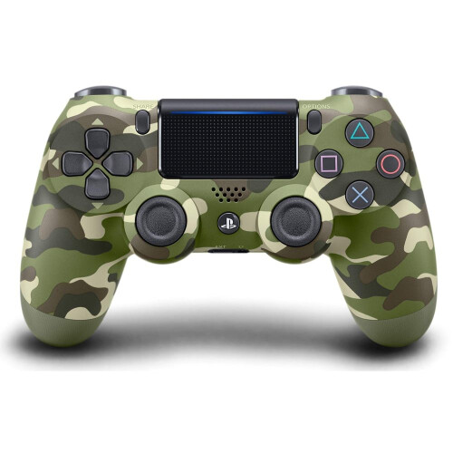 4 Wireless Controller for PlayStation 4 - Green Camouflage (Renewed)