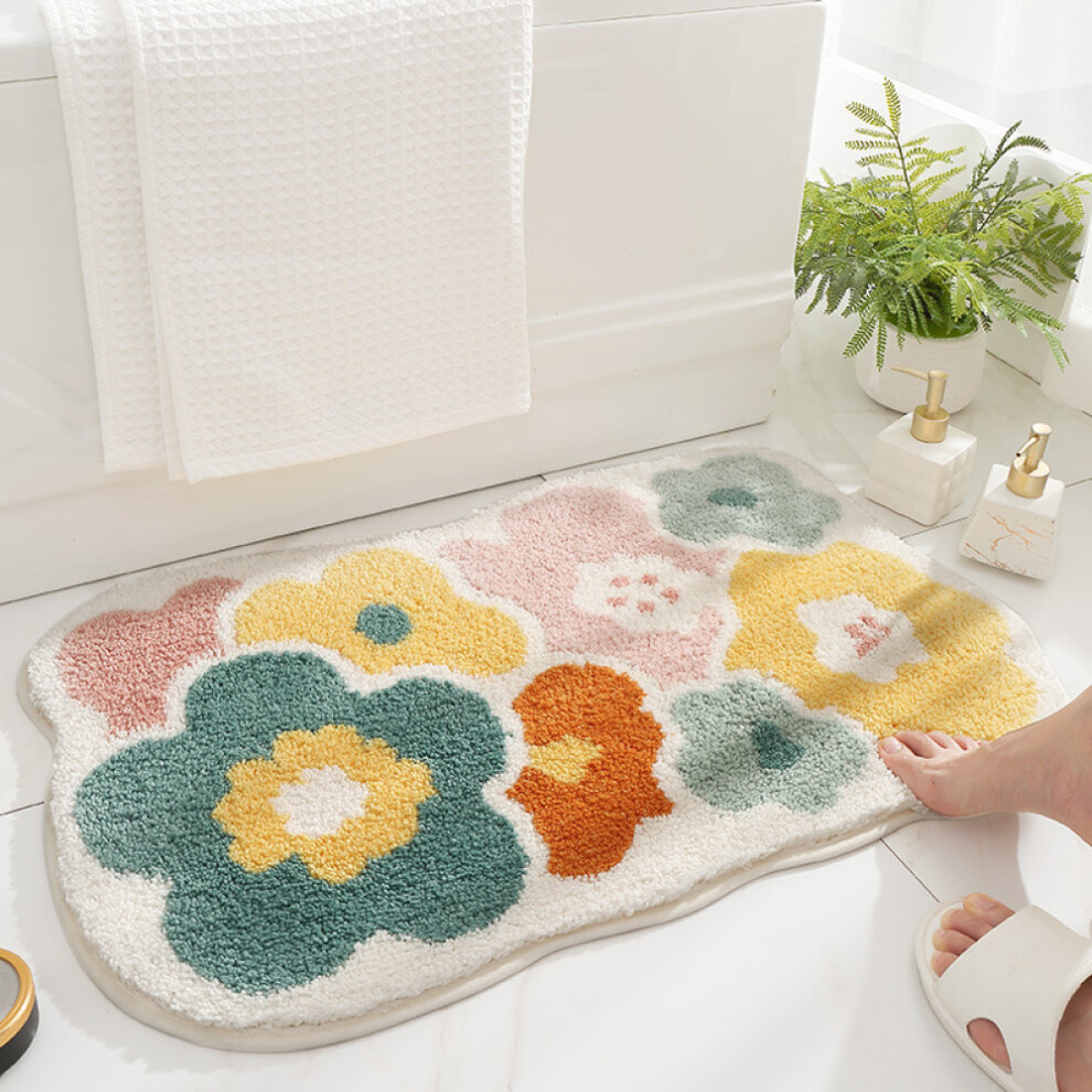 Dirt trapper mat, washable doormat, entrance rug, absorbent doormat