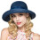 Women's Sun Hat Summer UV Protection Travel Foldable Straw Hat 2