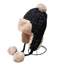 Women's Winter Hat Earmuffs Trapper Warm Fur Hat