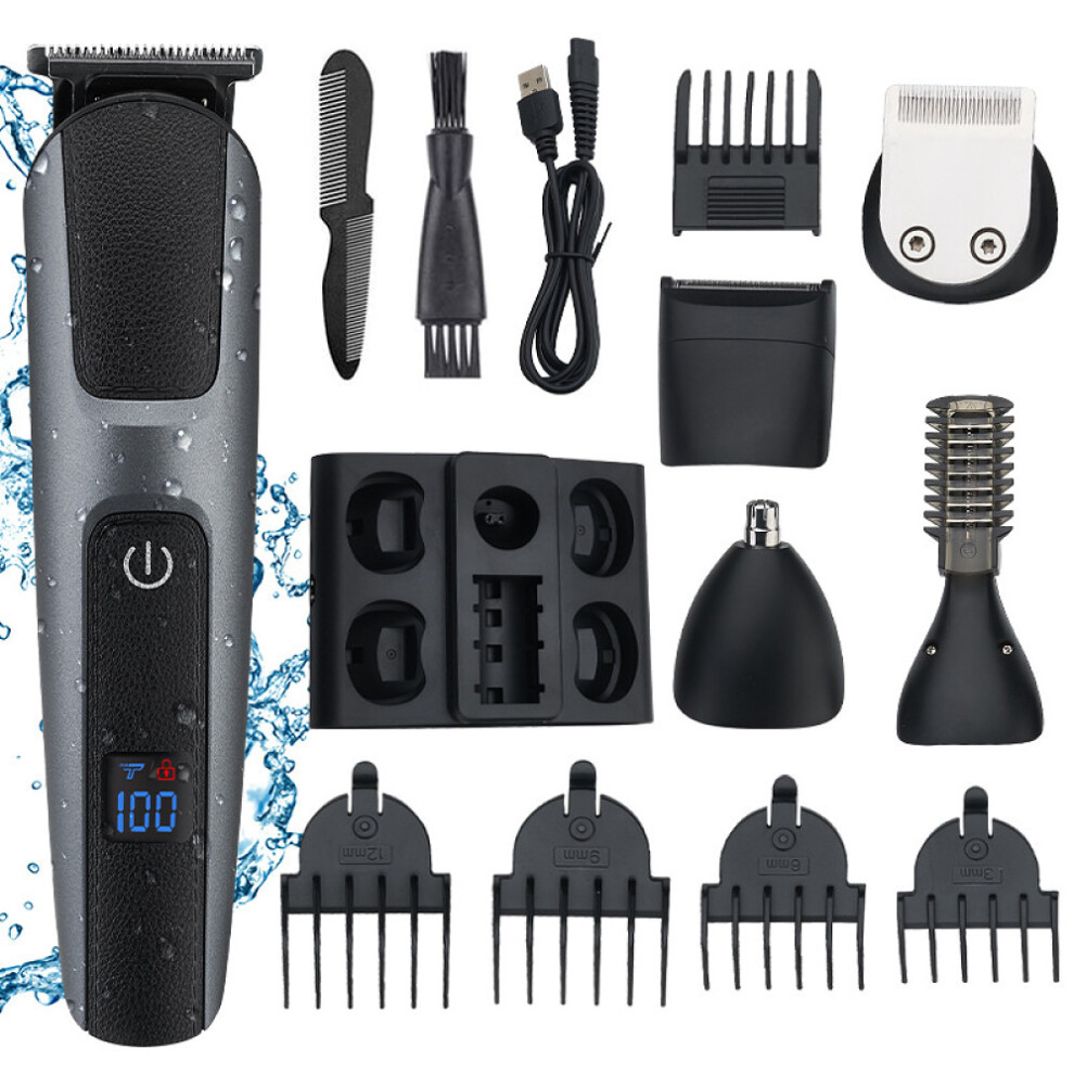 Black Beard Trimmer Hair Clipper Men Hair Clipper Hair Trimmer