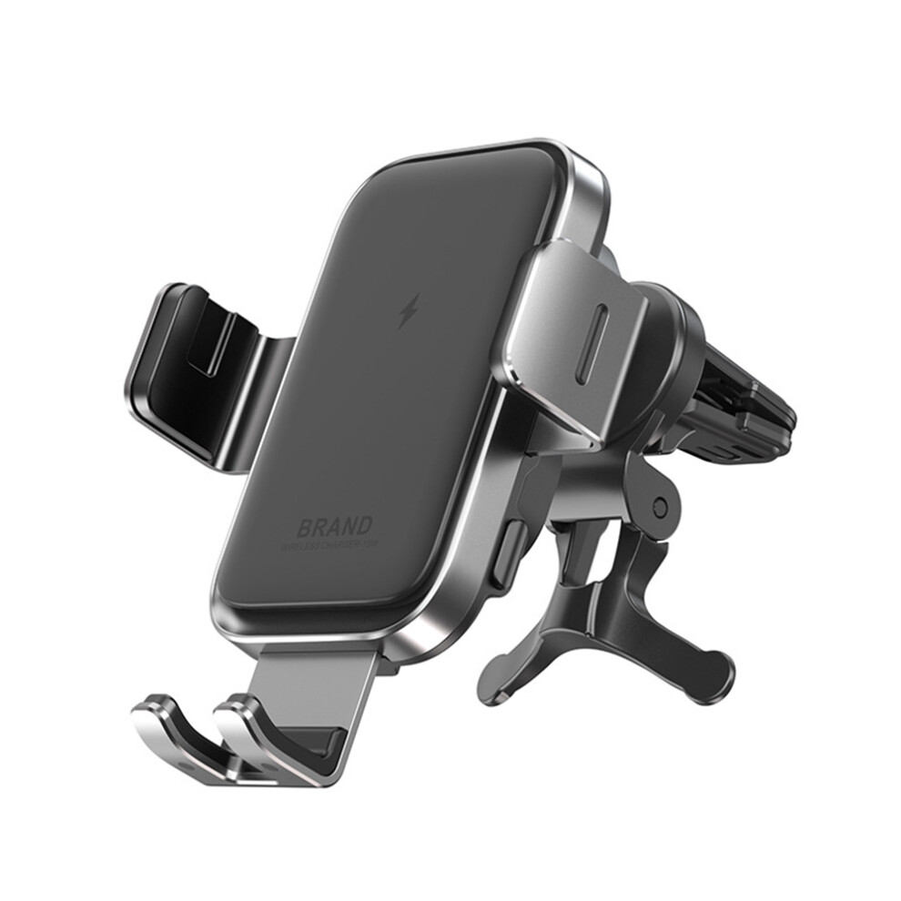 15W Car Phone Holder With Charging Function, Wireless Charger Black 9183899264072