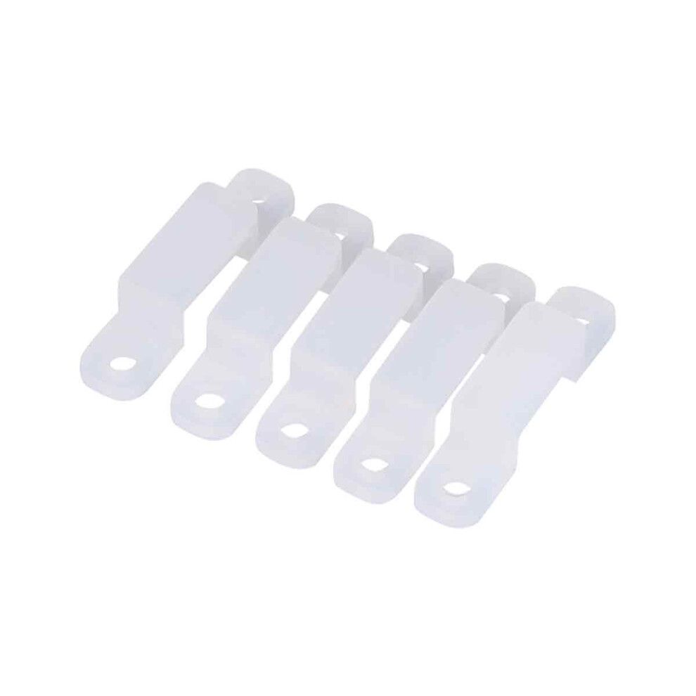8Mm Silicone Holder Clip For Fixing 3528 5050 1210 Rgb Led Strip Light 100 Pcs 9183899275061