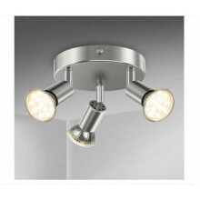 Bathroom Ceiling Light Led Lighting Bathroom Ceiling Lamp Chrome 3 Adjustable Spots Ip44 Gu10 Litzee Bathroom Ceiling Light