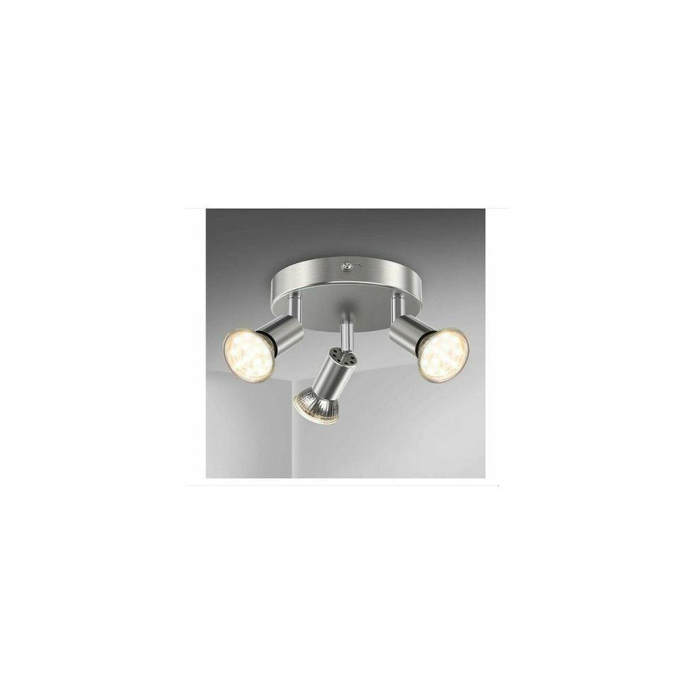 Bathroom Ceiling Led Ing Bathroom Ceiling Lamp Chrome 3 Adjustable Spots Ip44 Gu10 Litzee Bathroom Ceiling Light
