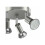 Bathroom Ceiling Light Led Lighting Bathroom Ceiling Lamp Chrome 3 Adjustable Spots Ip44 Gu10 Litzee Bathroom Ceiling Light 4