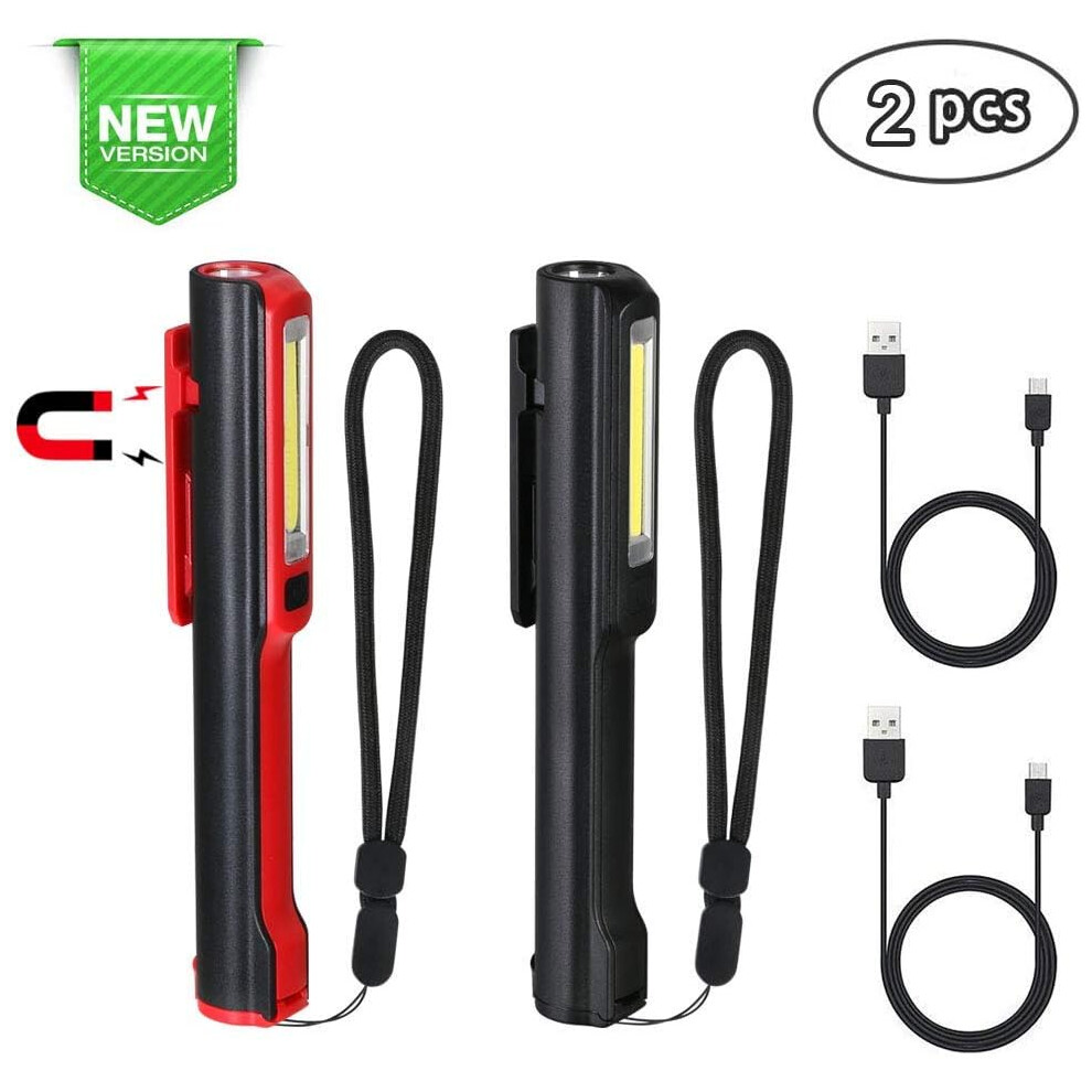 Workshop Light, Led Work Light, Cob Work Light, Rechargeable Led Hand Light, Super Bright Led Inspection Light With Magnetic Clip 9183899279359