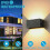 Internal/external led application, white hot wall lamp 24w 3000k, modern application, impermeable ip 5