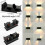 Internal/external led application, white hot wall lamp 24w 3000k, modern application, impermeable ip 4