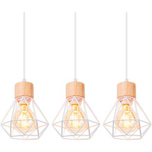 Set of 2 Modern Industrial Metal Crystal Ceiling Lights Ø 20cm, Lighting Pendant Lights Chandeliers