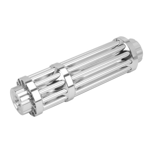 Portable Laser Torch Pointer High Power LED Flashlight for Camping Emergency Outdoor Blue