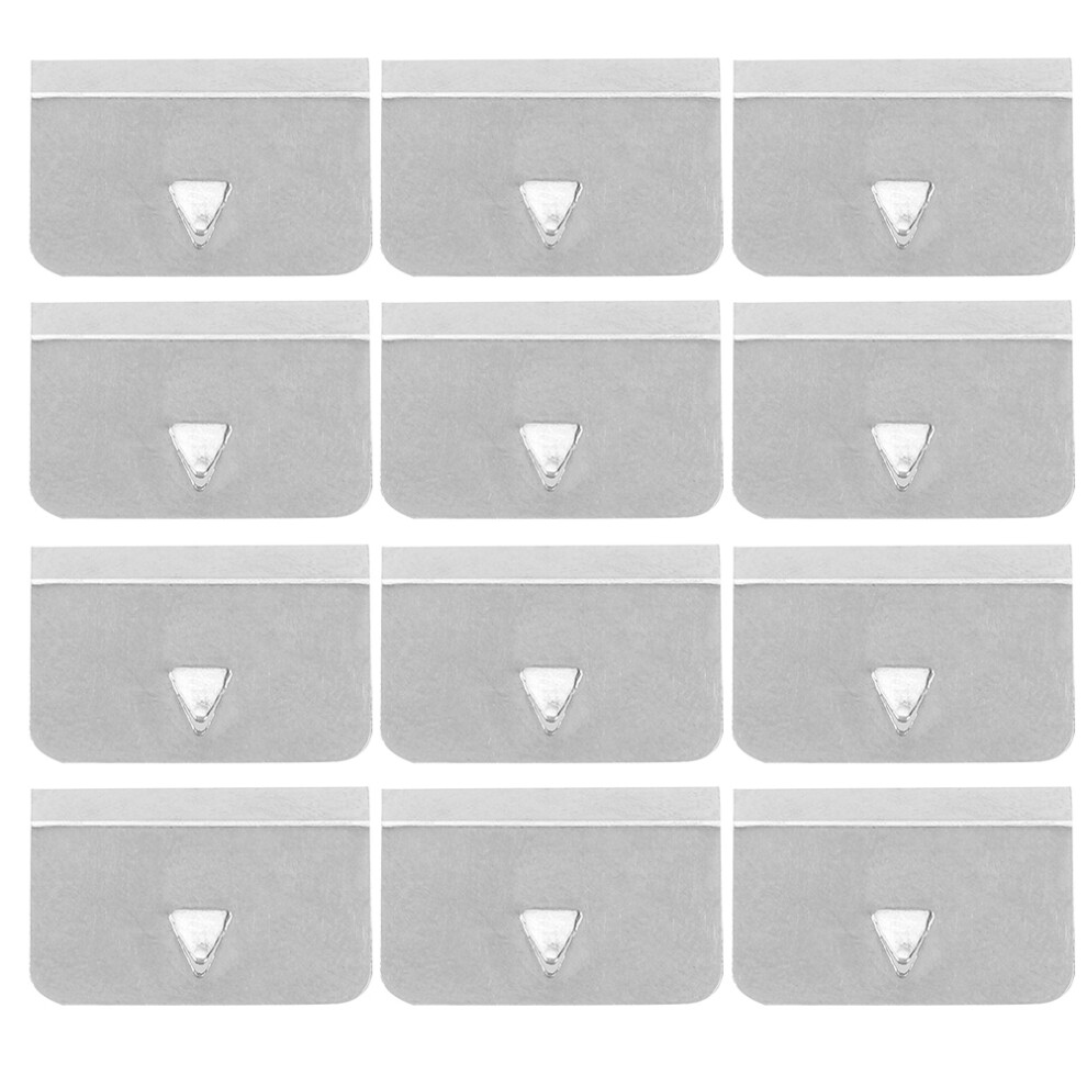Universal Car Wind Rain Deflector Channel Stainless Steel Fixing Retaining Clips Set (12Pcs) 9183899303580