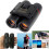 30x60 Compact Binoculars Clear Low Light Vision Easy Focus Portable Foldable HD Binoculars for Kids 6