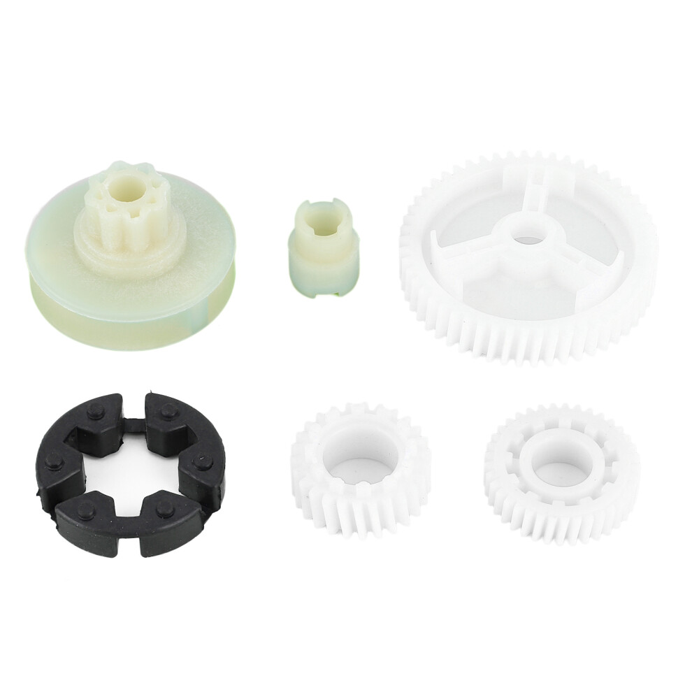 6Pcs Power Window Motor Gear Regulator Rk1009 Repalcement Fit For Mazda 5/6/Cxâ7/Cxâ9/Rxâ8 White/Beige 9183899303672