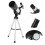 70mm Aperture Astronomical Refractor Telescope Refractor Telescope with Tripod Bracket Mobile Phone 4