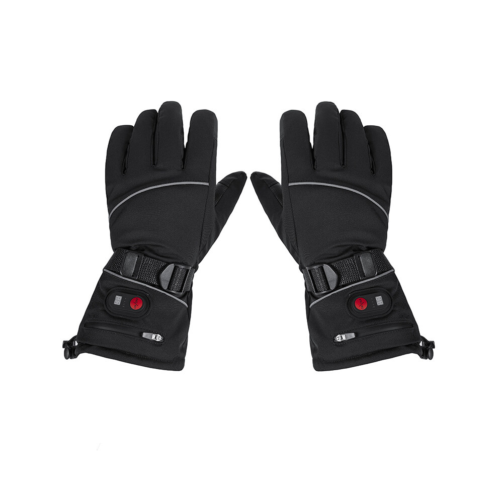Heated Gloves, Electric Rechargeable Battery Heated Gloves for Men Women, 7.4V 2200MAH Rechargeable