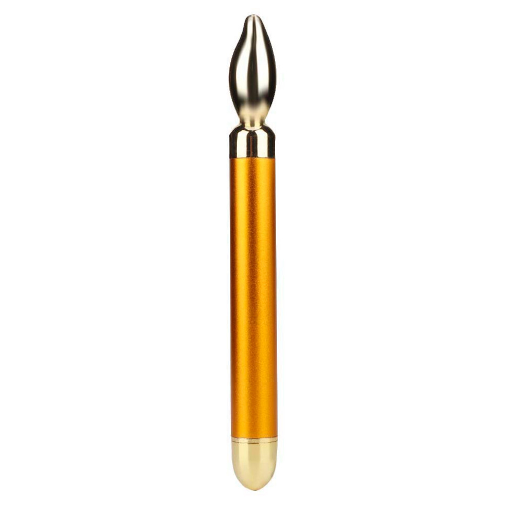 Gold Electric Massager Eye Cream Massage Eye Face Beauty Pen Instrument (Gold)